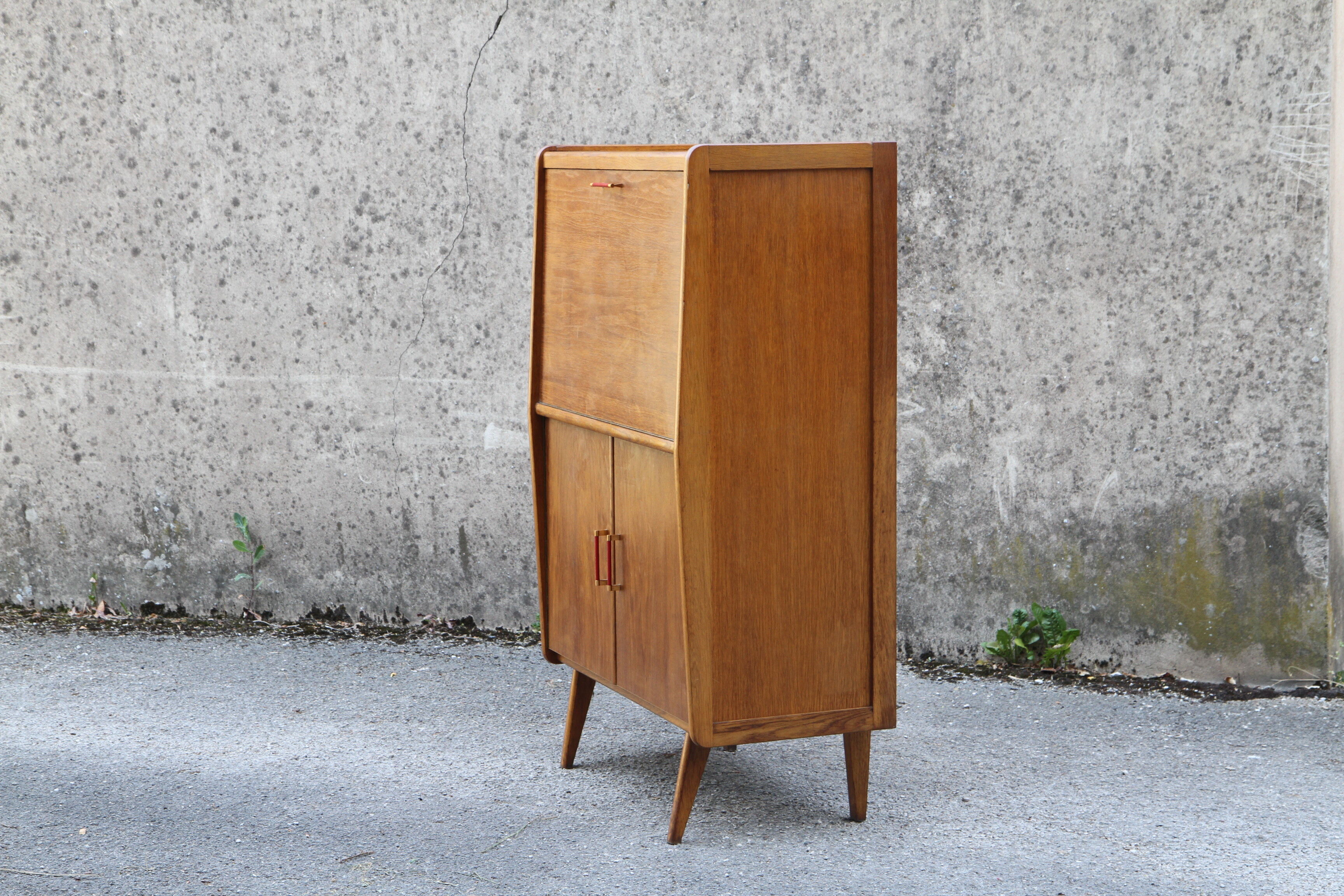 French vintage writing desk of the 1950s