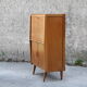 French vintage writing desk of the 1950s
