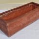 Art deco style terracotta planter, 50 cm