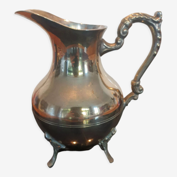 Silver metal pitcher