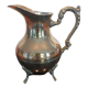 Silver metal pitcher