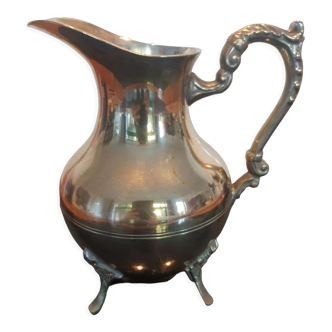 Silver metal pitcher