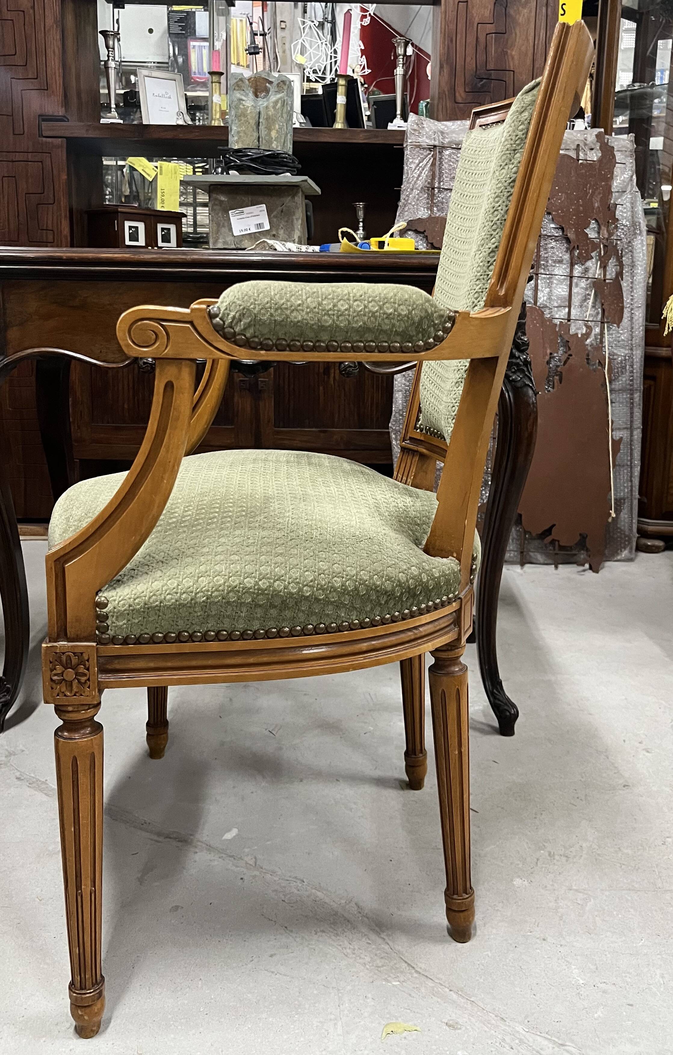 Louis XVI style armchair