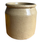 Ancien pot en grès / pot de conservation / confiture
