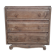 Wood chest of drawers