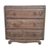 Wood chest of drawers