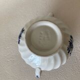 Johnson Bros English porcelain sugar bowl, Indies pattern