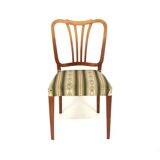 4 chaises en hêtre, Swedish modern, Suède, 1940