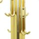 Belgo Chrom Design Coat Rack Hollywood Regency Chrome 174cm