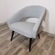Fauteuil restauré du milieu du siècle