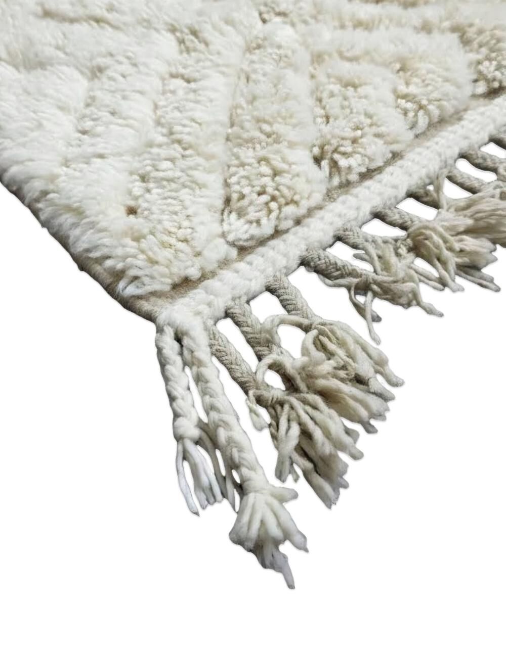 White Hallway Rug - 191 x 70 cm