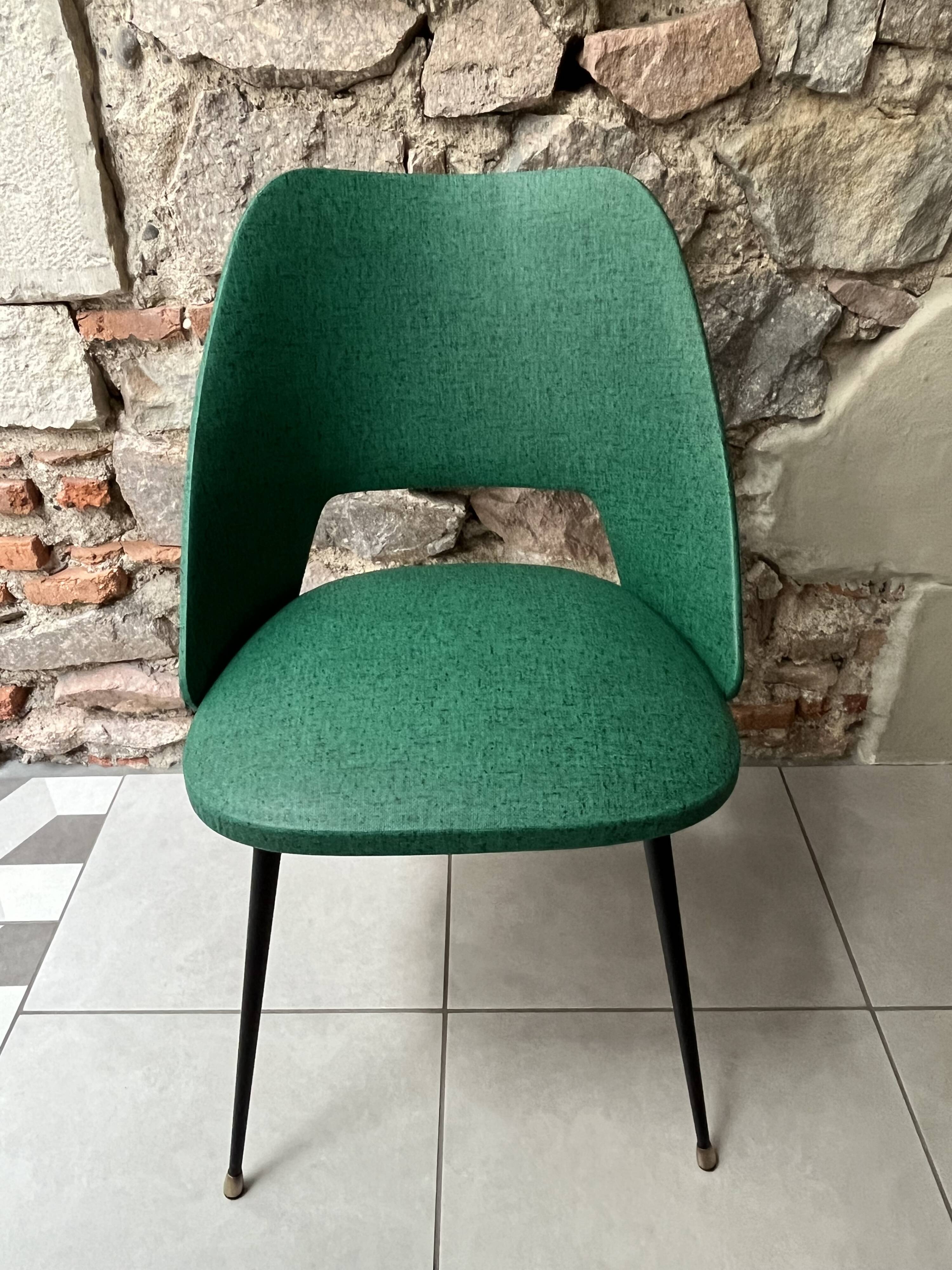 Green skay cocktail chair from the 60s