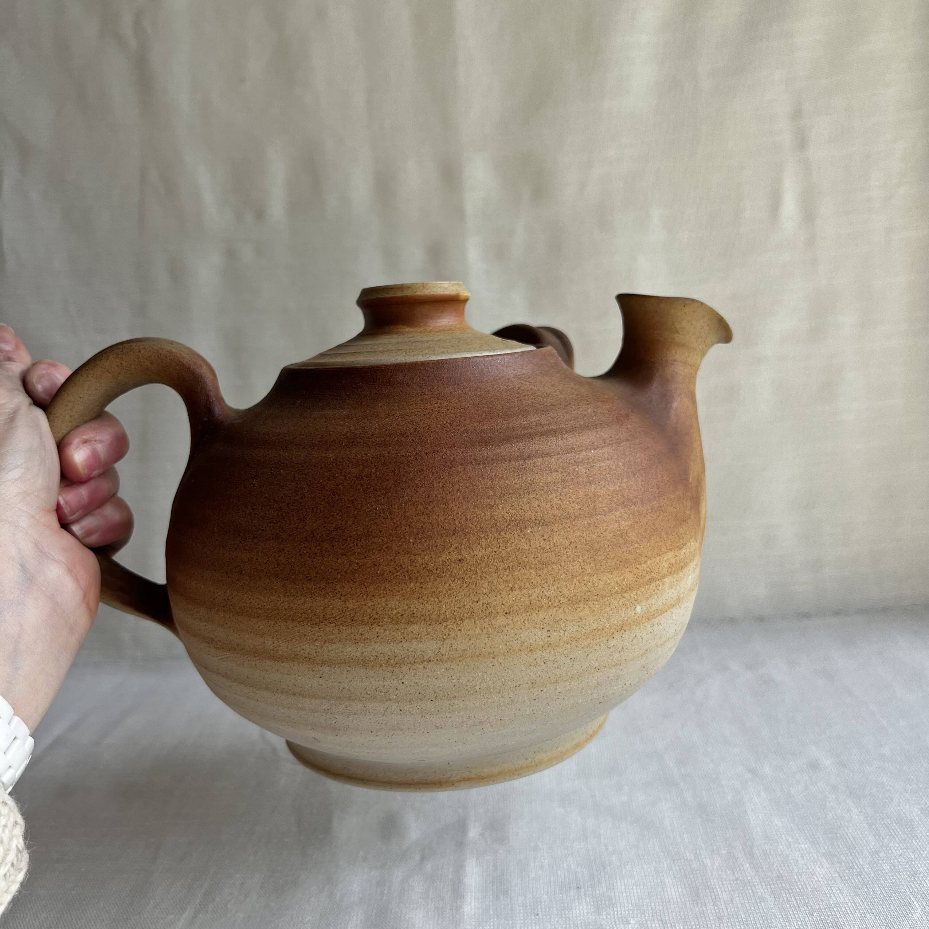 Large Stoneware Teapot Karlslunde Ceramics, Denmark – 1970