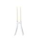 Abbracciaio White Candlestick - Kartell