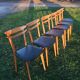Set de 6 chaises scandinaves