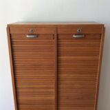 Double curtain binder