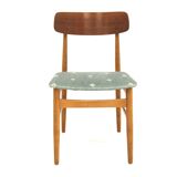 Set of 4 Scandinavian teak chairs, Sweden, 1960