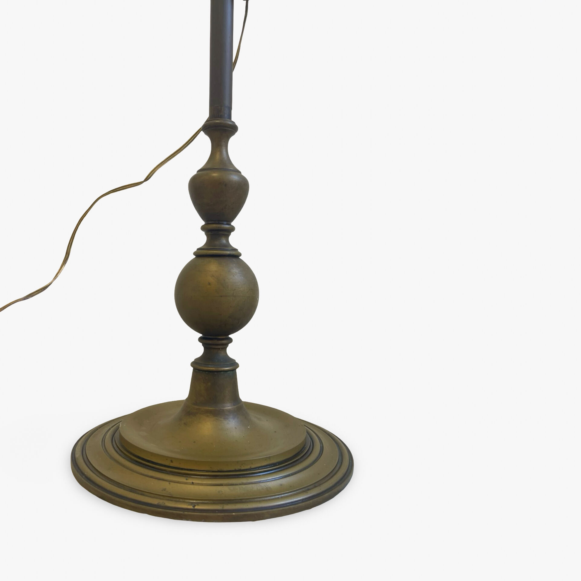 antique Art Nouveau floor lamp