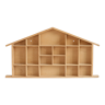Shelf wooden house
