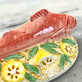 Terrine dish in slip