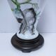 vintage peony decor lamp base
