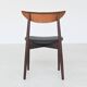 Harry Ostergaard set of eight dining chairs rosewood Randers Denmark 1960