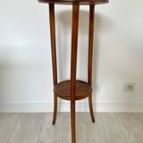 Wooden tripod saddle