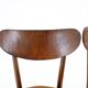 1950s Dining Beech Chairs in Boucle, Czechoslovakia