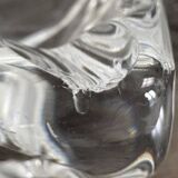 Crystal design catchall signed Daum France