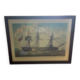 English frigate reproduction