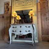 Louis XV style chest of drawers stamped Delorme