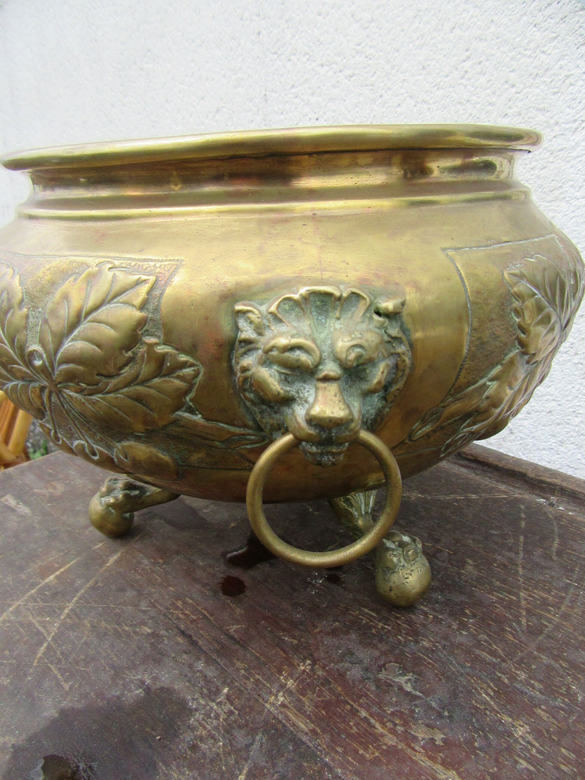 Jardinière laiton