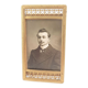 Victorian brass photo frame