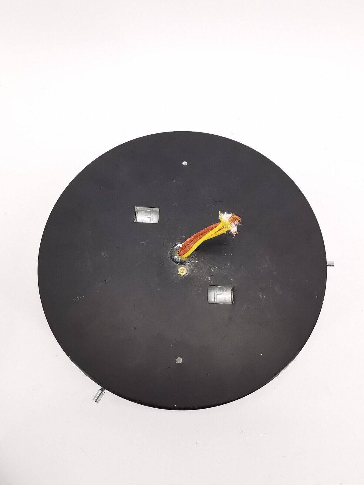 Vintage Swiss Pressed Glass Ceiling Lamp Megal AG