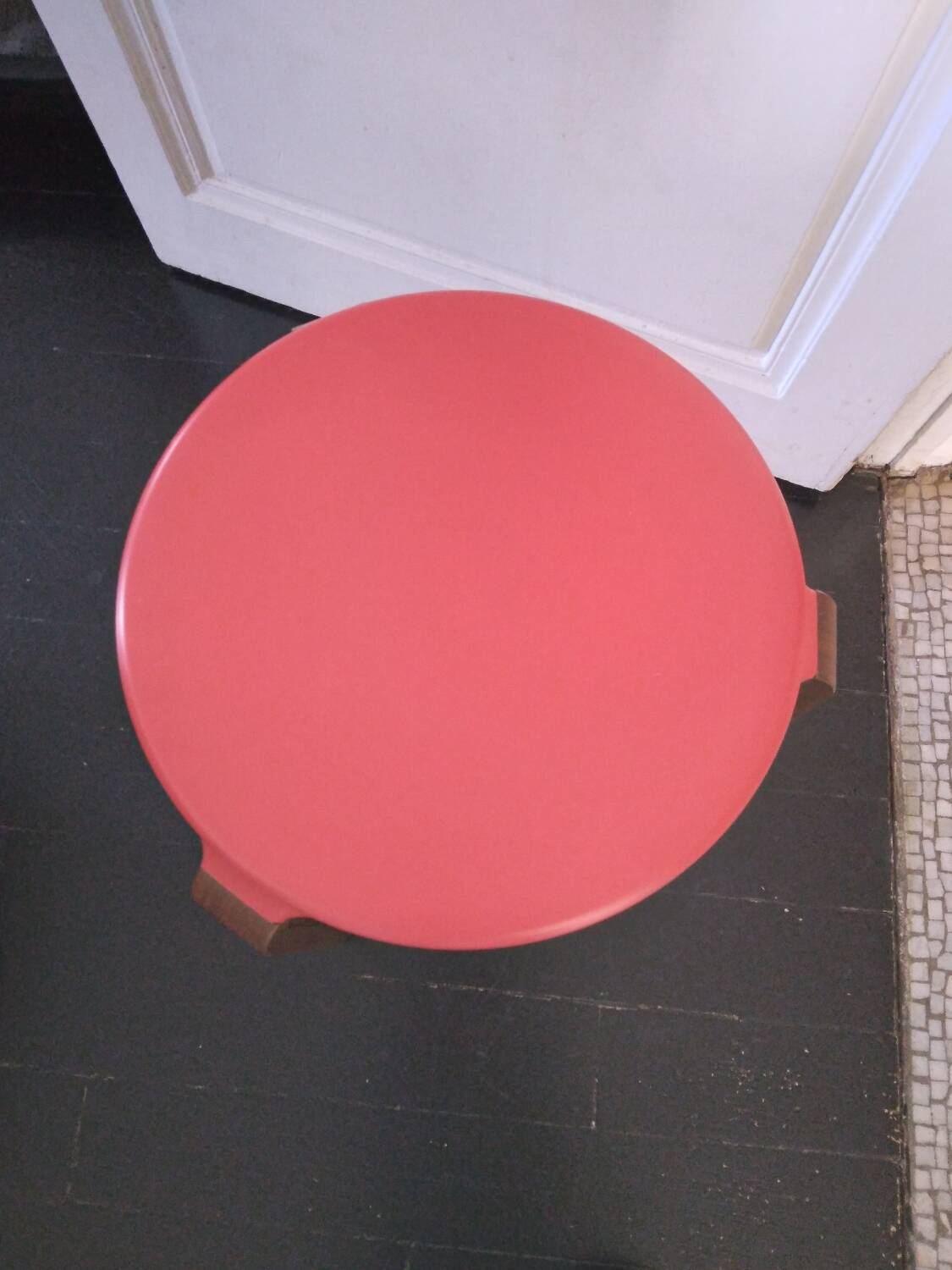 Normann Copenhagen walnut stool