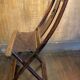 Chaise ancienne pliante chinoise