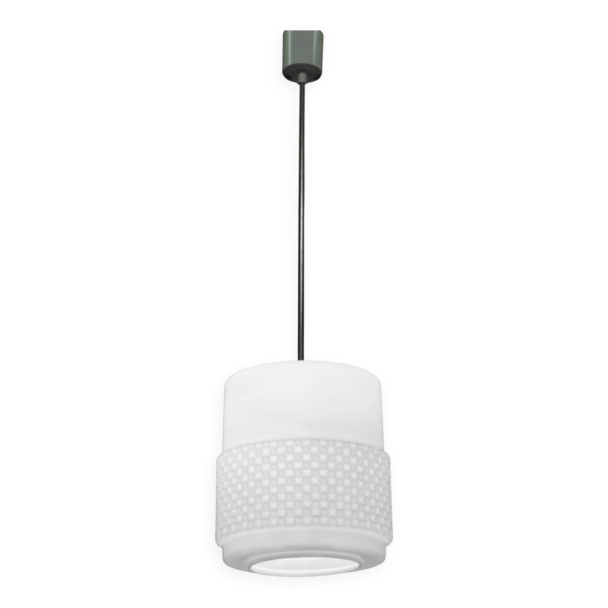 Mid-Century Opaline Glass Design Pendant, 1960s