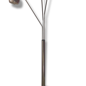 Year 1970 vintage chrome ball floor lamp