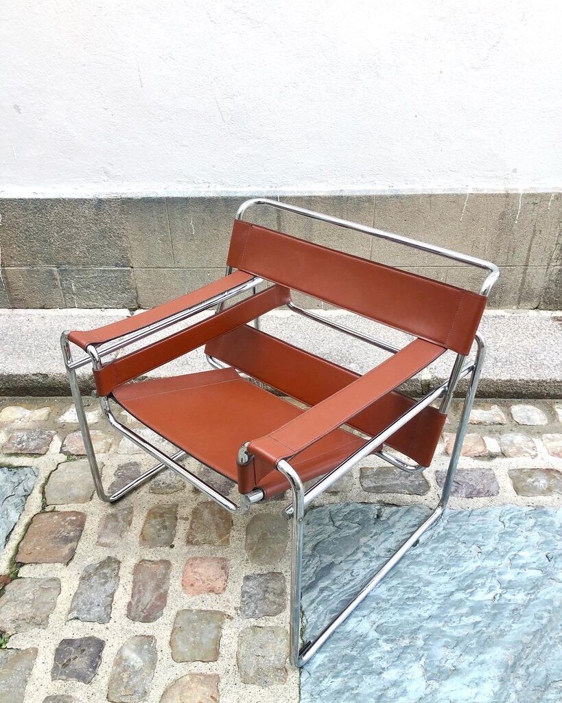Armchair Wassily B3 Marcel Breuer