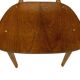 Vintage dining room chair Scandinavian 1960s plywood and teak design