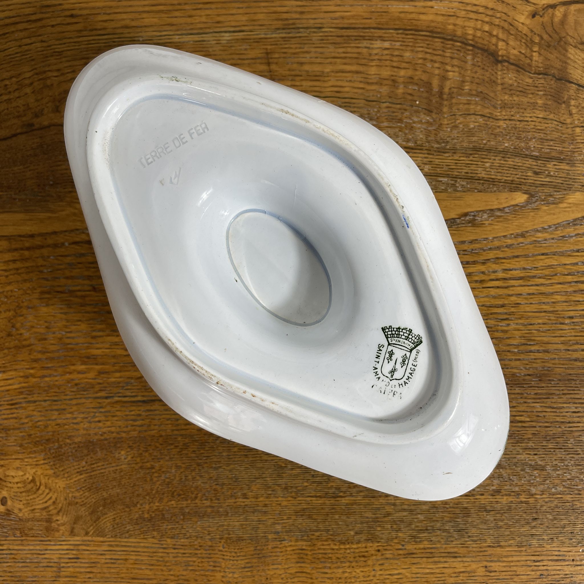 Saucière terre de fer 1900