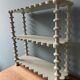 Restyled wooden wall shelf, 1960s