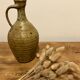 Pyrite stoneware vase signed GRM