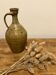 Pyrite stoneware vase signed GRM