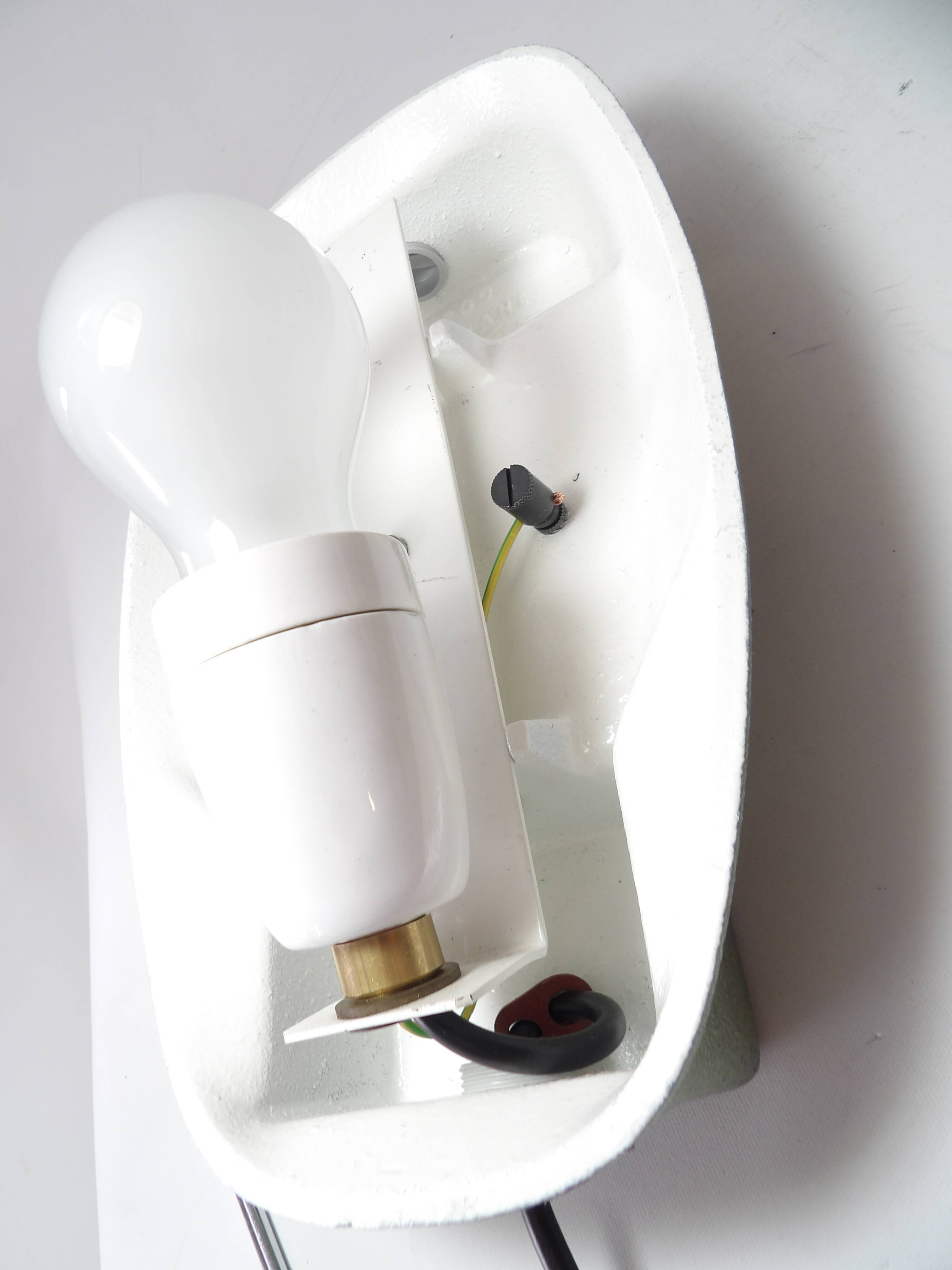 French Industrial table or wall lamp by Holophane, France, model AE200