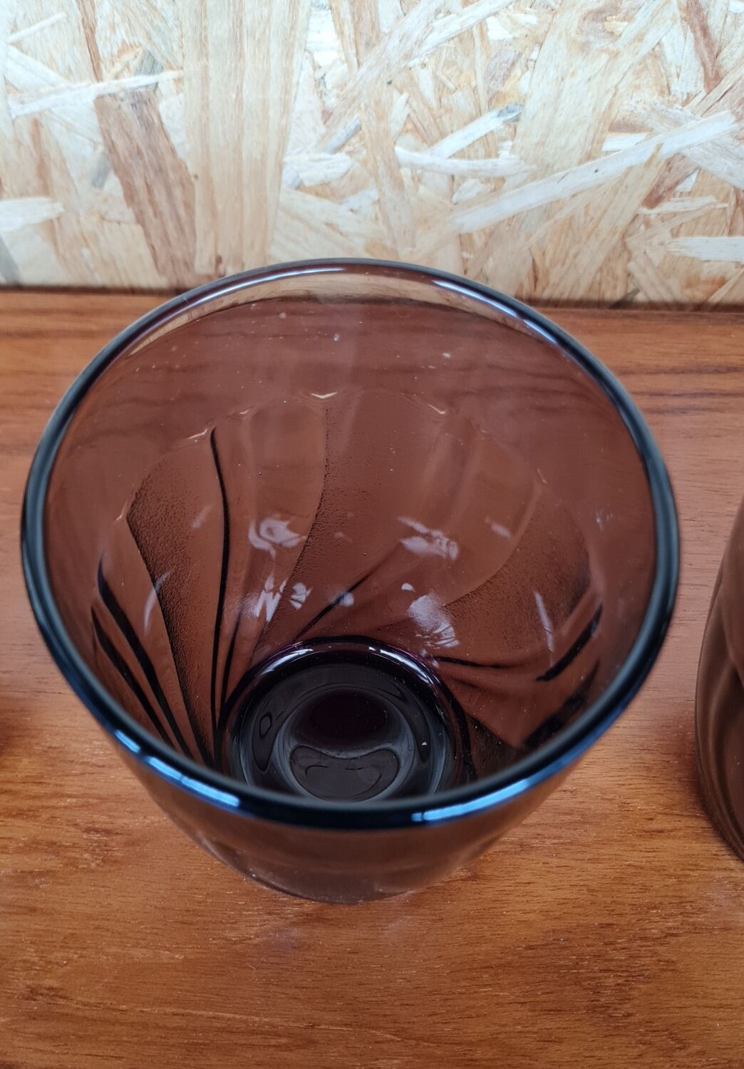 Set of 5 duralex water glasses