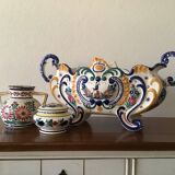 Henriot Quimper centerpiece