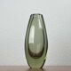 Danish glass vase in mid-century style by Per Lütken for Holmegaard, 1960s.