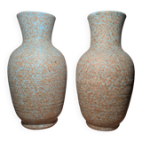 Pair of large vases by Hubert Guy, potter of Accolay
