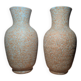 Pair of large vases by Hubert Guy, potter of Accolay